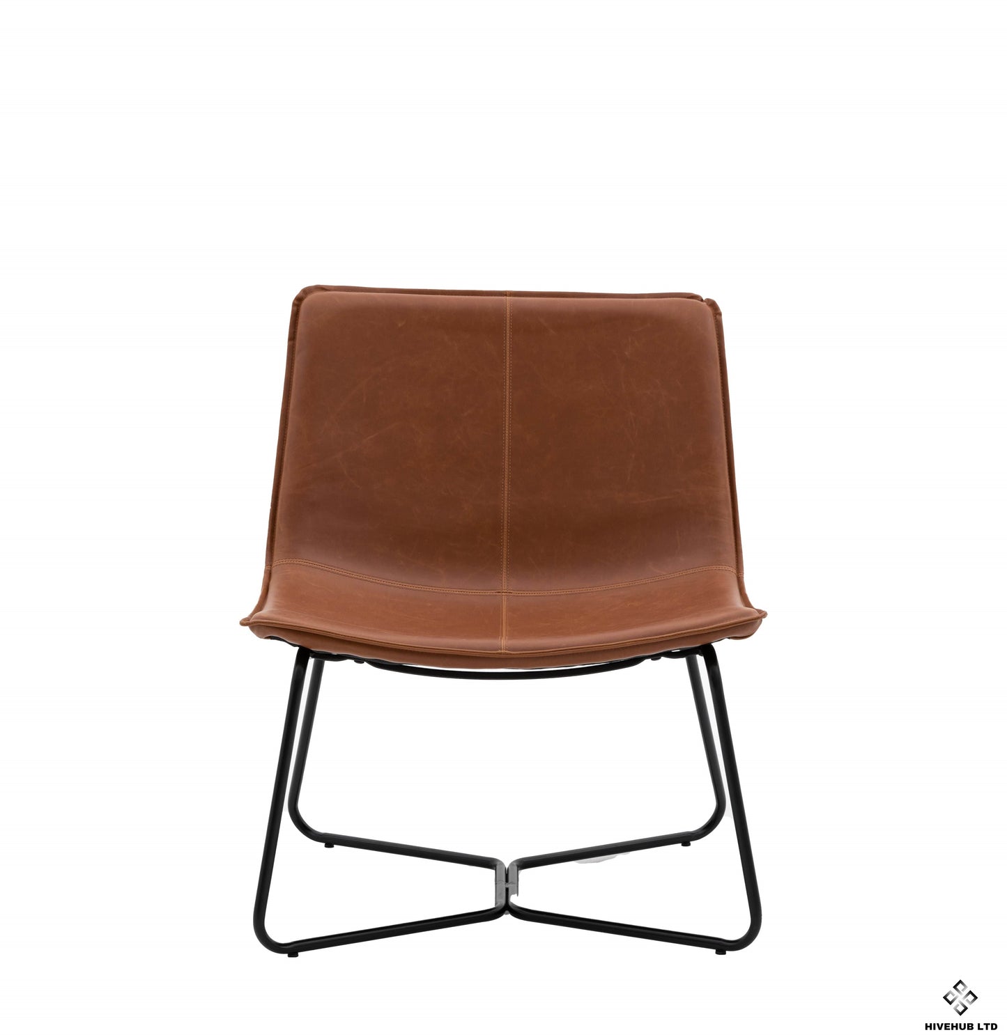 Magda Lounge Chair - Brown