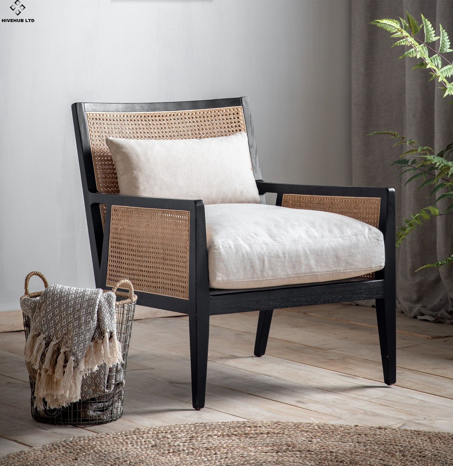 Niles Armchair Cream