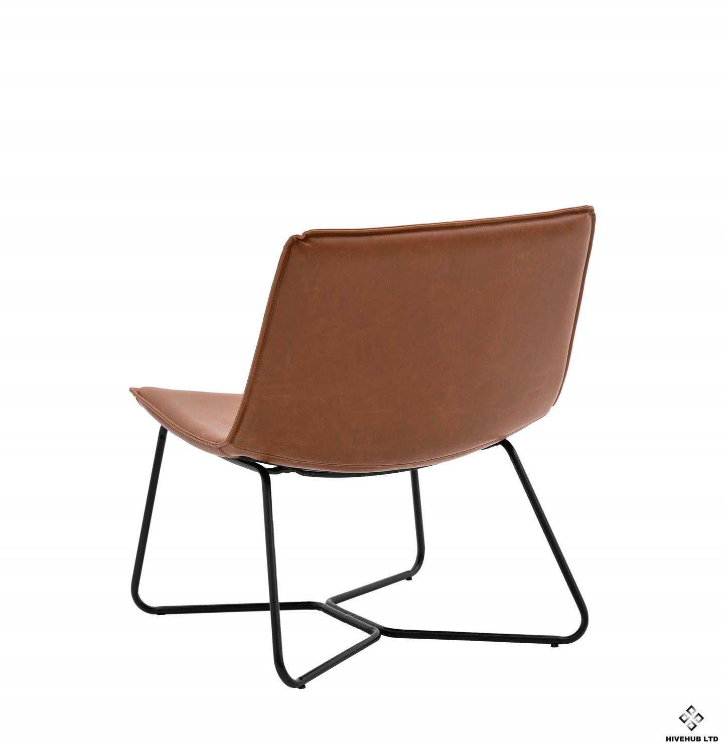 Magda Lounge Chair - Brown